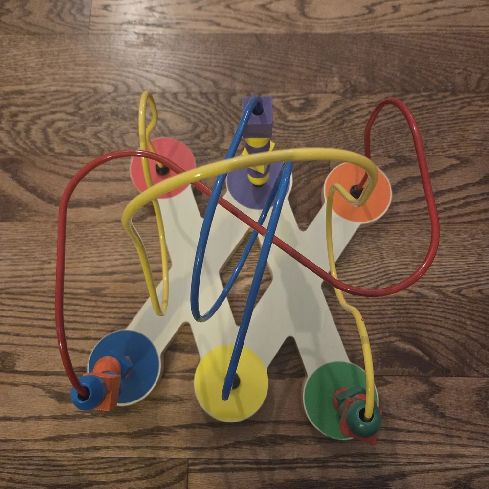 Melissa & Doug - Classic Colorful Bead Maze Toy - Toddler (12 Months +)